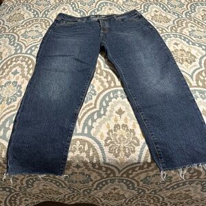 ON High Waisted OG Straight Button Fly Jeans
